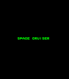 Space Cruiser Title Screen